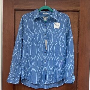 Ariat Women’s Casual Blue Shirt, Medium